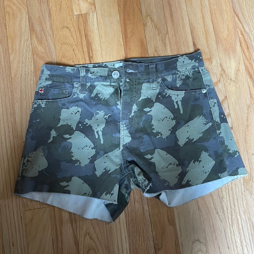 Hudson camo shorts size 29